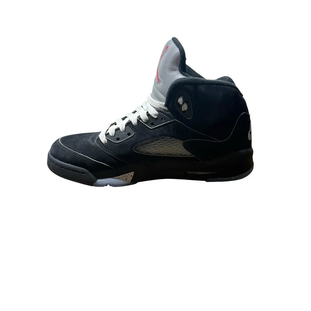 Nike Air Jordan 5 Retro OG Black Metallic Size 6.5Y (8 W) 2025 GS Reimagined